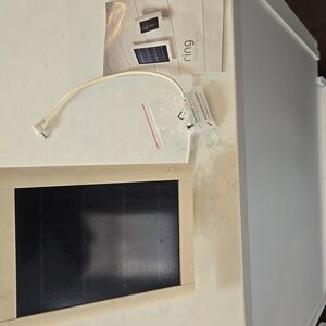 Ring Solar Panel Black and White